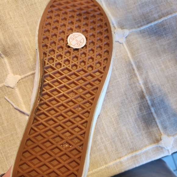 Vans Original Racing Red/Cadmium Yellow Unisex Sneakers M 8/ W 9.5 Chiefs colors - Picture 9 of 12